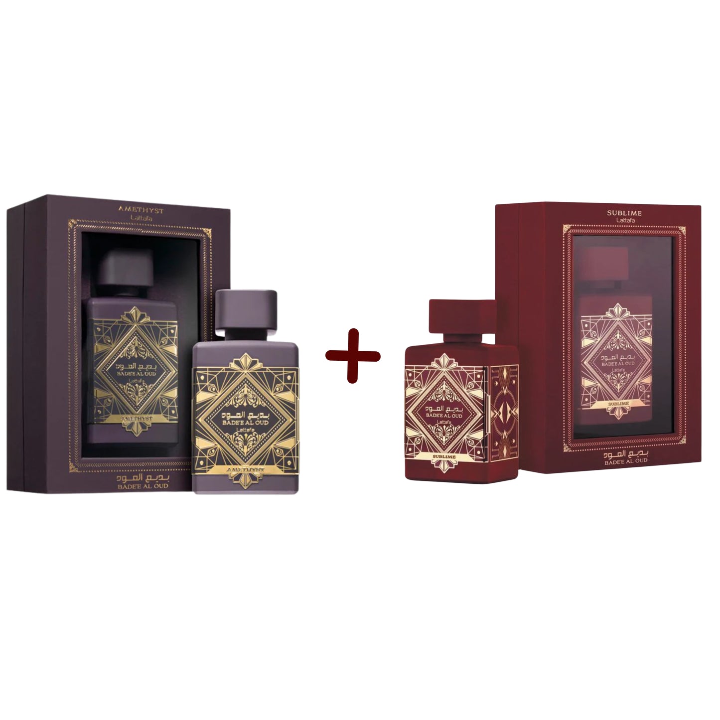 PROMO- LATTAFA SUBLIME 100 ML + LATTAFA AMETHYST 100 ML