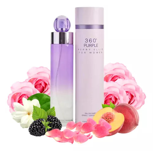 360° PURPLE PERRY ELLIS PARA MUJER EDP 100 ML