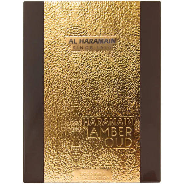 AL HARAMAIN ÁMBAR OUD ORO 999.9 EDICIÓN DUBÁI 60ML EDP