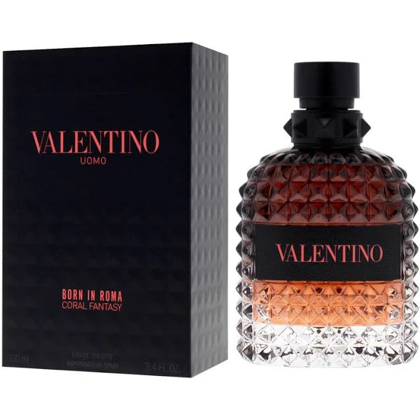 VALENTINO UOMO BORN IN ROMA CORAL FANTASY 100ML HM EDT
