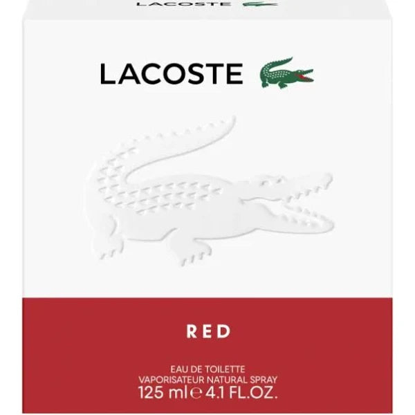 LACOSTE RED NUEVA PRESENTACION 125 ML EDT HM
