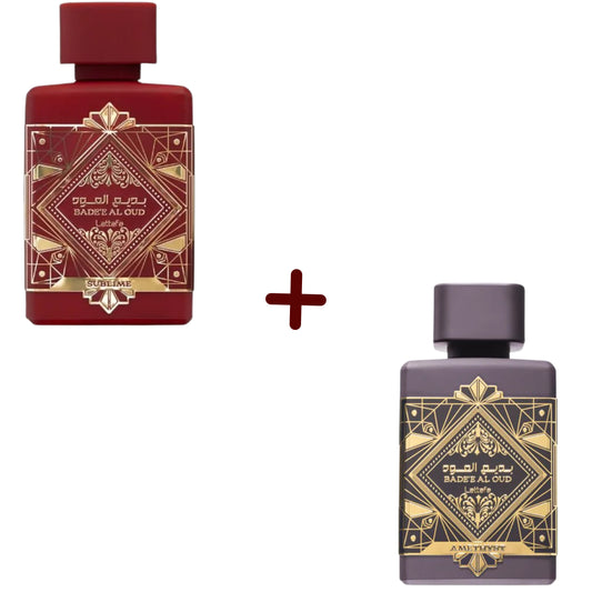 PROMO- LATTAFA SUBLIME 100 ML  +  LATTAFA AMETHYST 100 ML