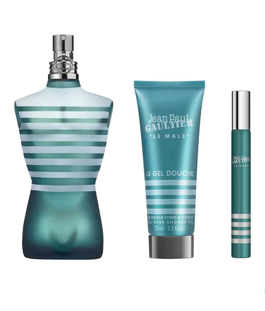 SET JEAN PAUL GAULTIER POR 3 PIEZAS   ( CAJA METALICA )