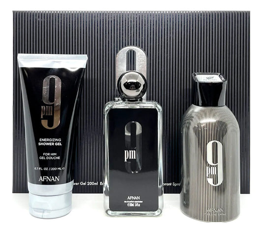SET 9 PM HOMBRE X 3 PIEZAS