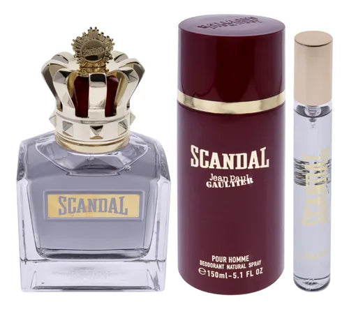 SET ESTUCHE JEAN PAUL SCANDAL  HOMBRE EDT