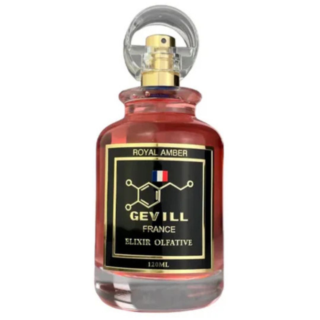 GEVILL FRANCE ROYAL AMBER 120 ML ELIXIR DE PARFUM UNISEX