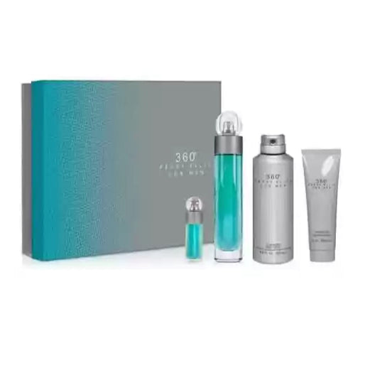 SET 360 100 ML DE 4 PIEZAS HOMBRE