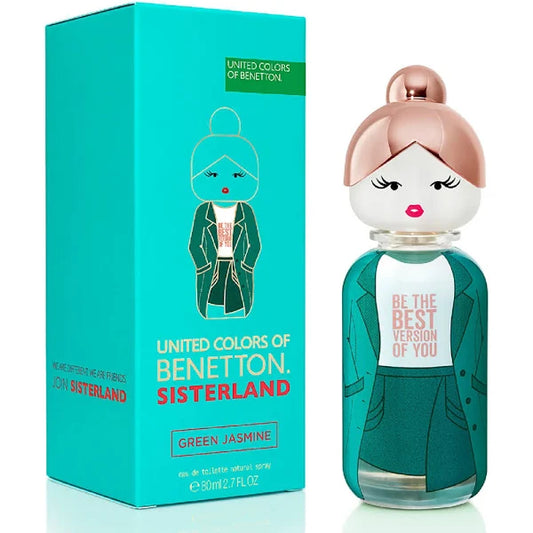 BENETTON SISTERLAND GREEN JASMINE 80 ML