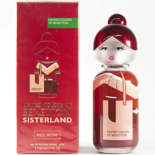 BENETTON SISTERLAND RED ROSE 80 ML