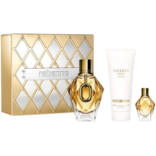 SET DE PACO RABANNE MILLION GOLD FOR HER EDP MUJER